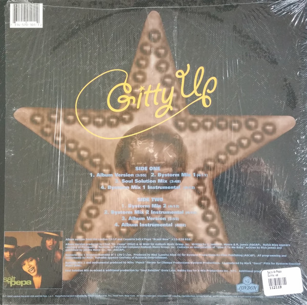 Salt 'N' Pepa - Gitty Up | London Records (314-570-101-1) - 2 Salt 'N' Pepa - Gitty Up | London Records (314-570-101-1) - 2