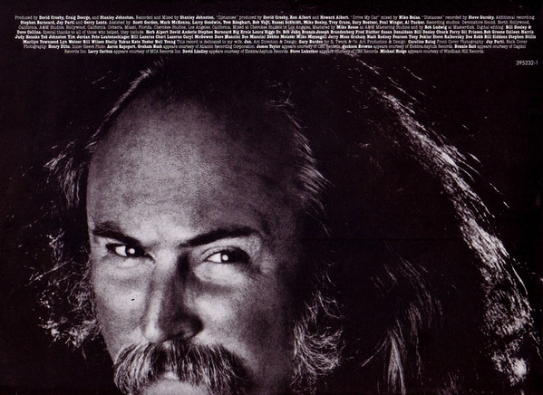 David Crosby - Oh Yes I Can | A&M Records (395232-1) - 2