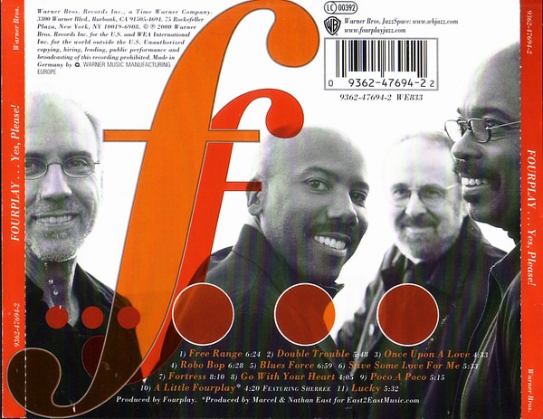 Fourplay - Yes, Please! | Warner Bros. Records (9362-47694-2) - 2 Fourplay - Yes, Please! | Warner Bros. Records (9362-47694-2) - 2
