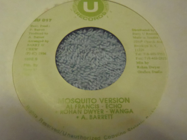Tinga Stewart & Ninjaman - Keep Me Hanging On | Barry U Records (BU 017) - 3