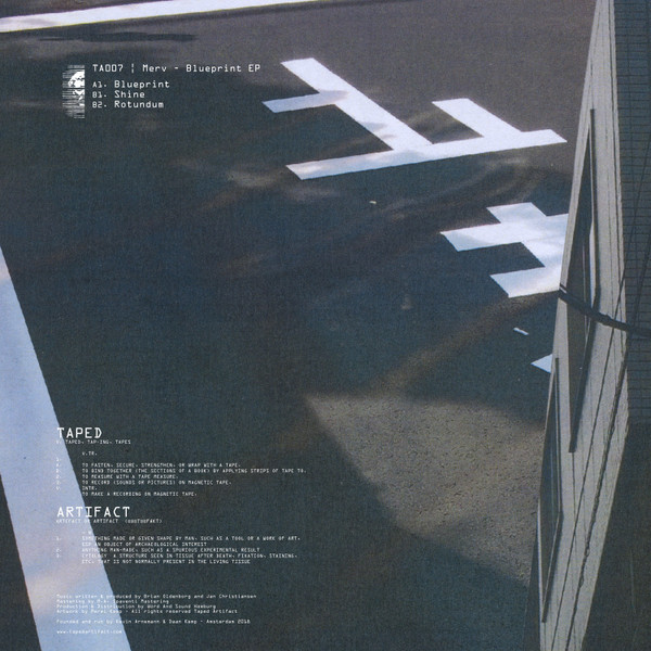 Merv - Blueprint EP | Taped Artifact (TA007) - 2 Merv - Blueprint EP | Taped Artifact (TA007) - 2