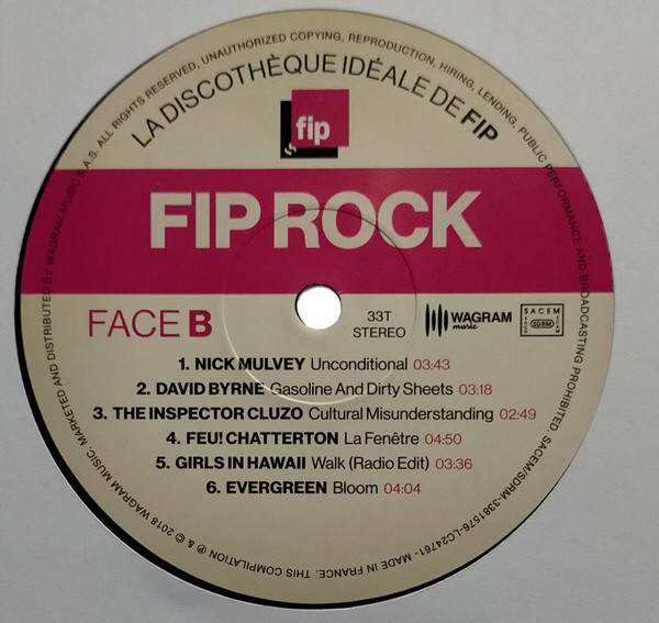 Various - FIP Rock | Wagram Music (3381576) - 4 Various - FIP Rock | Wagram Music (3381576) - 4