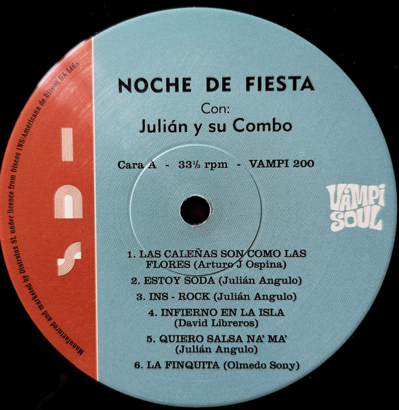 Julian Y Su Combo - Noche De Fiesta | Vampi Soul (VAMPI 200) - 3 Julian Y Su Combo - Noche De Fiesta | Vampi Soul (VAMPI 200) - 3