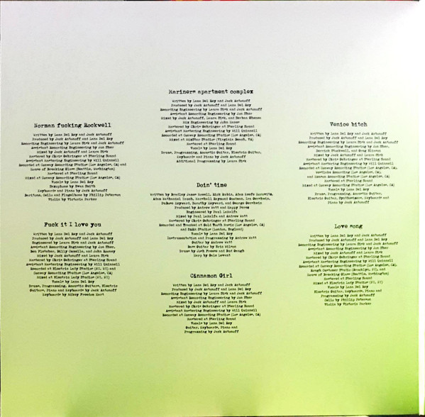 Lana Del Rey - NFR! | Polydor (0840940) - 4 Lana Del Rey - NFR! | Polydor (0840940) - 4