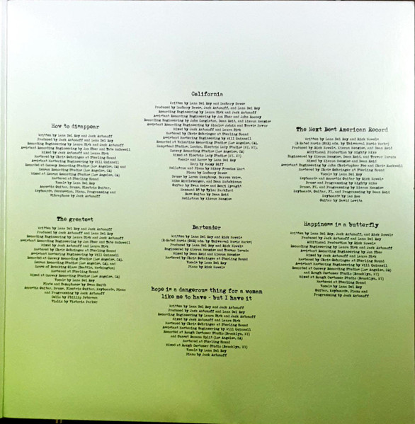 Lana Del Rey - NFR! | Polydor (0840940) - 3 Lana Del Rey - NFR! | Polydor (0840940) - 3