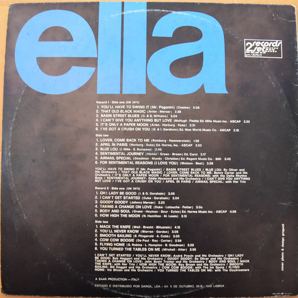 Ella Fitzgerald - Ella | Dargil (SM 3976/ 2) - 2