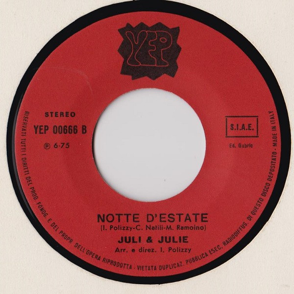 Juli E Julie - Una Storia D'Amore | Yep Record (YEP 00666) - 4