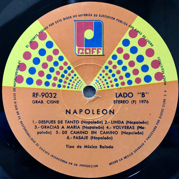 José María Napoleón - Vive | Raff (RF 9032) - 4 José María Napoleón - Vive | Raff (RF 9032) - 4