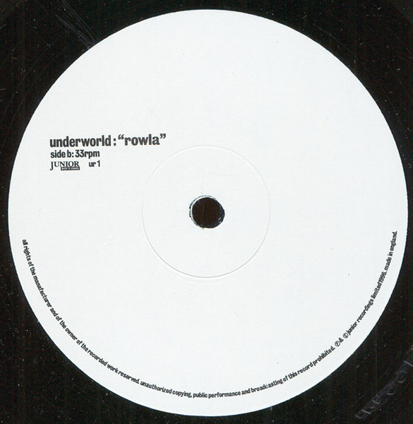Underworld - Pearl's Girl (14996 Version) | Junior Boy's Own (ur 1) - 2