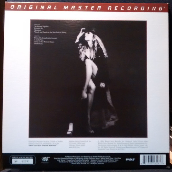 Rickie Lee Jones - Pirates | Mobile Fidelity Sound Lab (MFSL 1-328) - 3