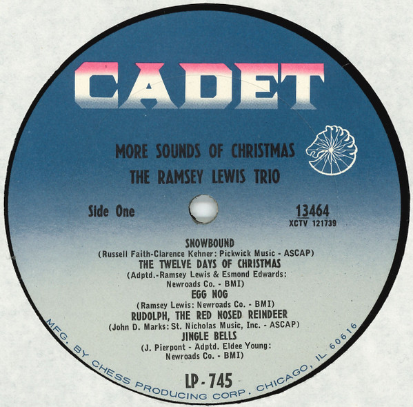 The Ramsey Lewis Trio - More Sounds Of Christmas | Cadet (LP-745) - 3