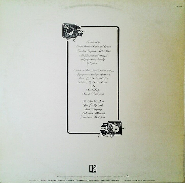 Queen - A Night At The Opera | Elektra (7ES-1053) - 3 Queen - A Night At The Opera | Elektra (7ES-1053) - 3