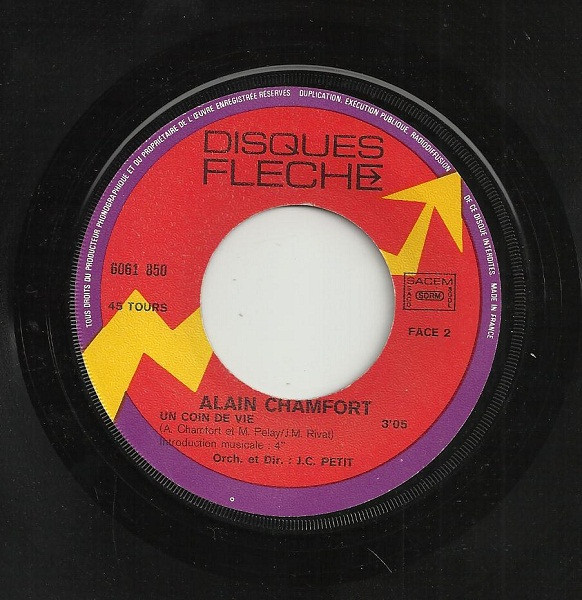 Alain Chamfort - Madona Madona | Disques Flèche (6061 850) - 4