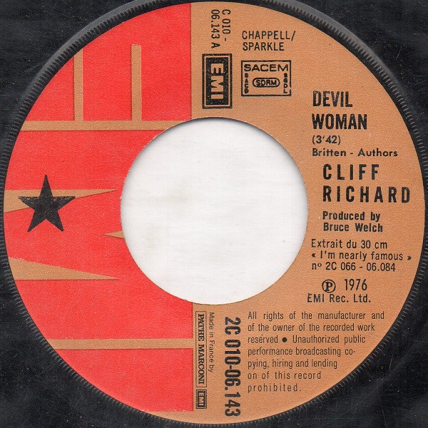 Cliff Richard - Devil Woman | EMI (2C 010-06.143) - 3