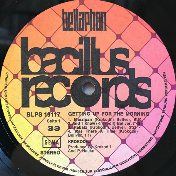 Krokodil - Getting Up For The Morning | Bacillus Records (BLPS 19117) - 4