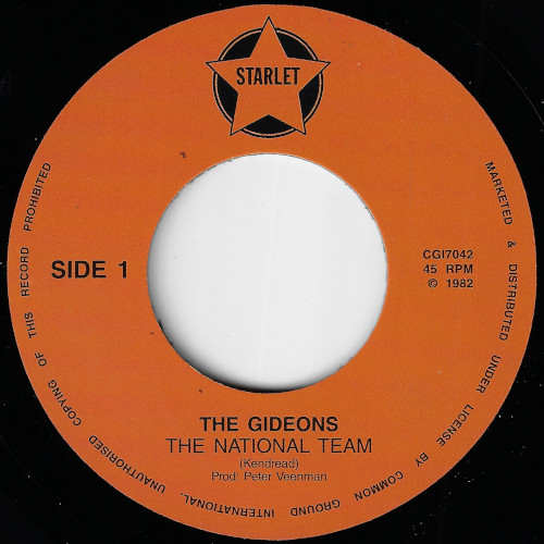 The Gideons - The National Team / Dance With Me | Starlet (CGI7042) - main
