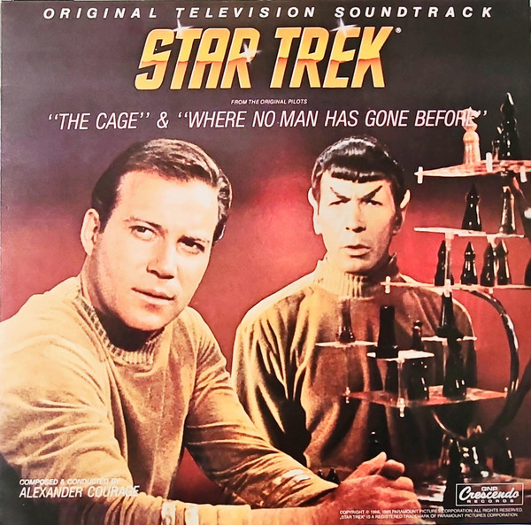 Alexander Courage - Star Trek, From The Original Pilots: The Cage & Where No Man Has Gone Before (Original Television Soundtrack) | GNP Crescendo (GNP 8006) - main Alexander Courage - Star Trek, From The Original Pilots: The Cage & Where No Man Has Gone Before (Original Television Soundtrack) | GNP Crescendo (GNP 8006) - main