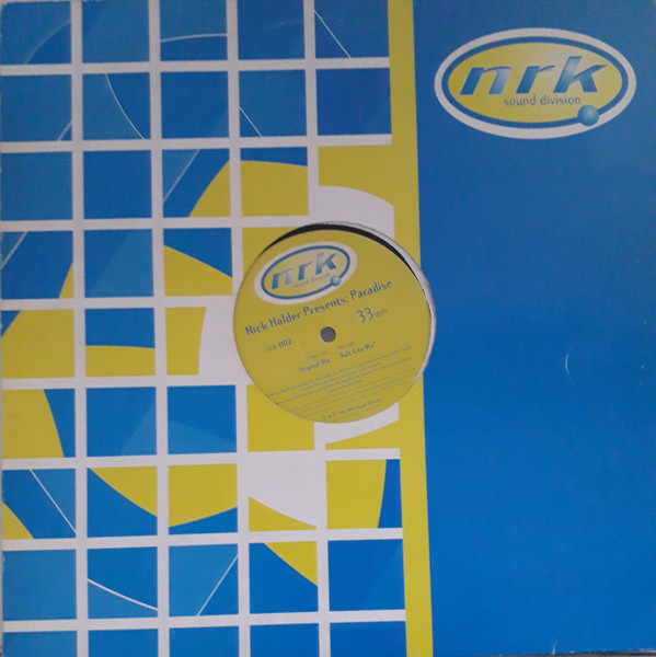 Nick Holder - Paradise | NRK Sound Division (nrk 002) - main Nick Holder - Paradise | NRK Sound Division (nrk 002) - main