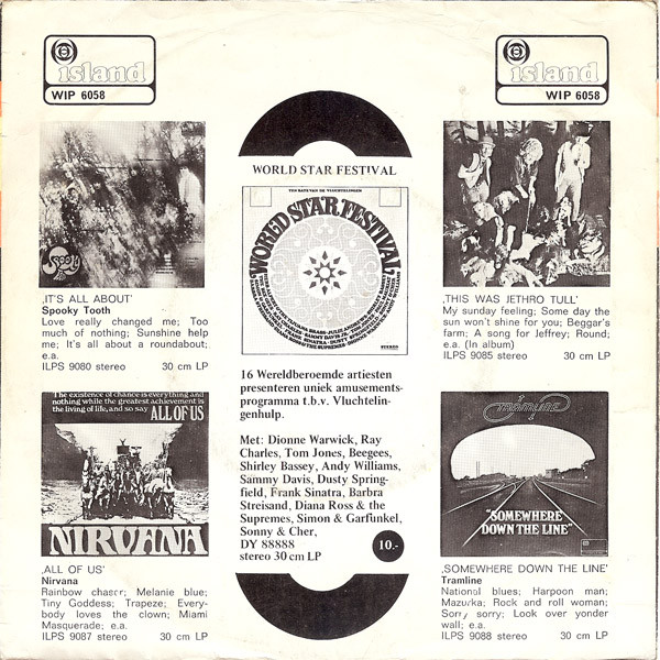 Spooky Tooth - That Was Only Yesterday / Oh! Pretty Woman | Island Records (WIP 6058) - 2 Spooky Tooth - That Was Only Yesterday / Oh! Pretty Woman | Island Records (WIP 6058) - 2