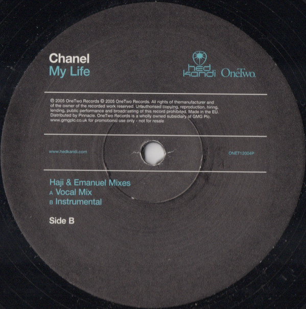 Chanel - My Life (Haji & Emanuel Mixes) | Hed Kandi (ONET12004P)