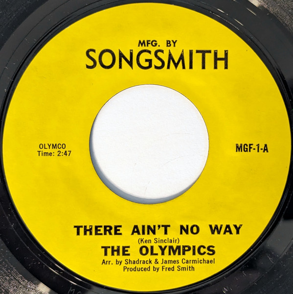 The Olympics - There Ain't No Way | Songsmith (MGF-1) - main
