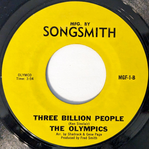 The Olympics - There Ain't No Way | Songsmith (MGF-1) - 2