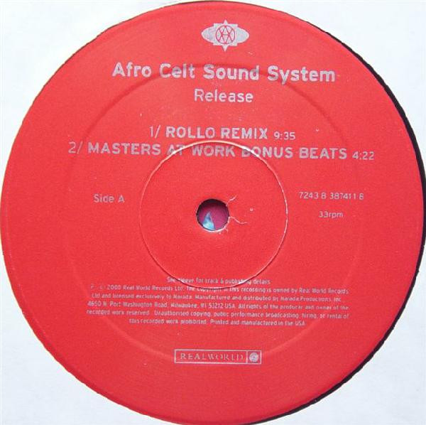 Afro Celt Sound System - Release | Real World Records (7243 8 38741 1 8) - 2
