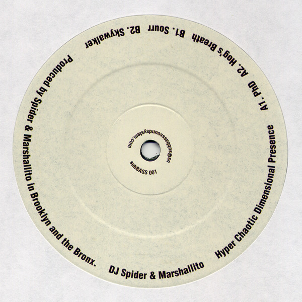 DJ Spider & Marshallito - Hyper Chaotic Dimensional Presence | subBASS Sound System (subBASSSS001) - main DJ Spider & Marshallito - Hyper Chaotic Dimensional Presence | subBASS Sound System (subBASSSS001) - main