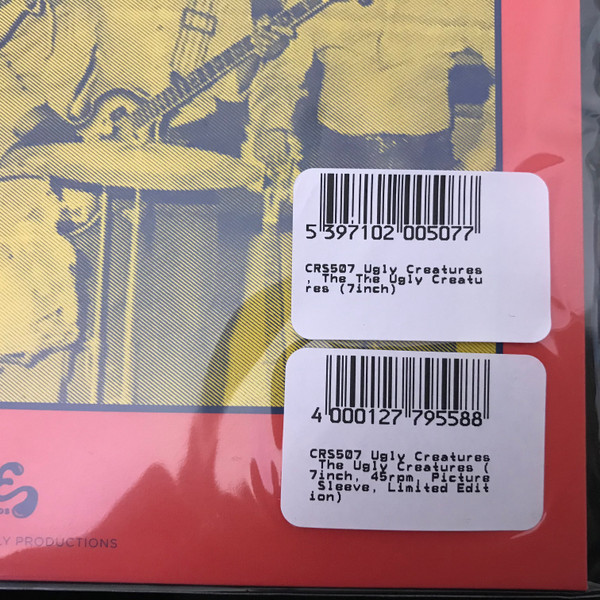 The Ugly Creatures - Creatures Of The Earth | Cree Records (CRS 507) - 2