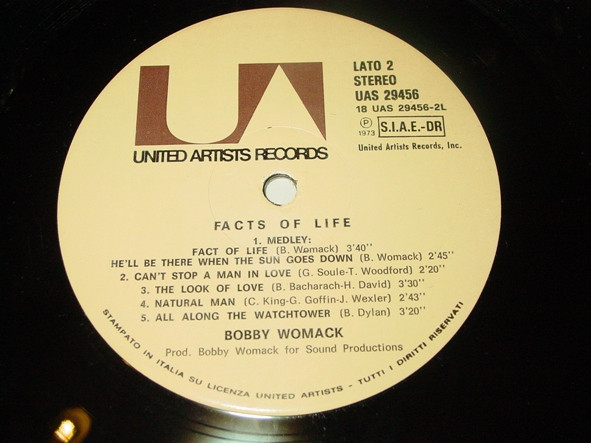 Bobby Womack - Facts Of Life | United Artists Records (UAS 29456) - 4 Bobby Womack - Facts Of Life | United Artists Records (UAS 29456) - 4