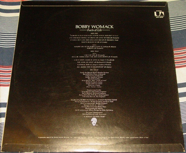 Bobby Womack - Facts Of Life | United Artists Records (UAS 29456) - 2 Bobby Womack - Facts Of Life | United Artists Records (UAS 29456) - 2