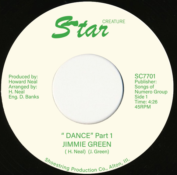 Jimmie Green - Dance / Let Yourself Go | Star Creature (SC7701)