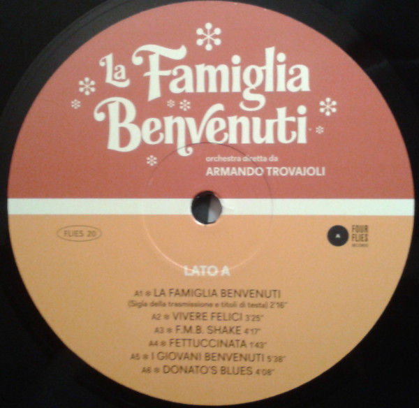 Armando Trovaioli - La Famiglia Benvenuti | Four Flies Records (FLIES 20) - 3 Armando Trovaioli - La Famiglia Benvenuti | Four Flies Records (FLIES 20) - 3