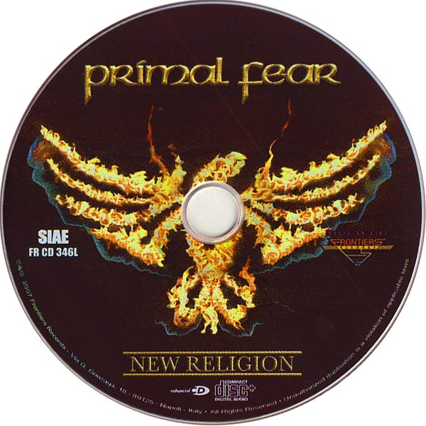 Primal Fear - New Religion [CD] | Frontiers Records (FR CD 346L) - 3