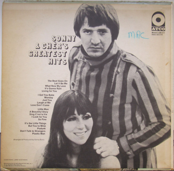 Sonny & Cher - Sonny & Cher's Greatest Hits | Atco Records (A2M 5177) - 3