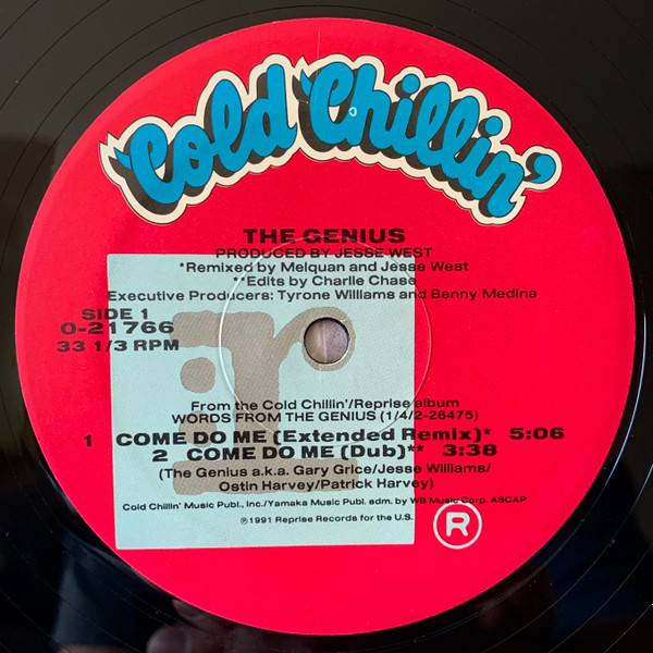 The Genius - Come Do Me | Cold Chillin' (21766-0) - 2