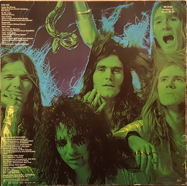 Alice Cooper - Killer | Warner Bros. Records (WB 56 005) - 2 Alice Cooper - Killer | Warner Bros. Records (WB 56 005) - 2
