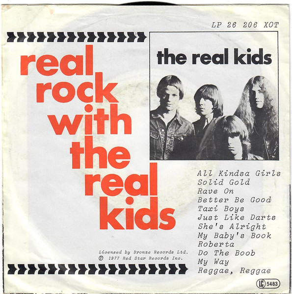 The Real Kids - All Kindsa Girls | Red Star Records (15 685 AT) - 2