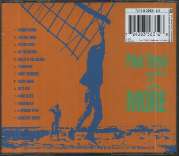 Pink Floyd - Music From The Film More | EMI United Kingdom (7243 8 35631 2 8) - 2