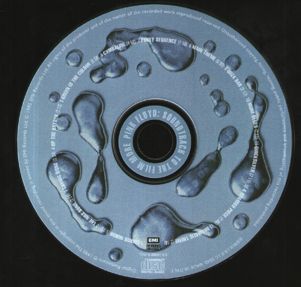 Pink Floyd - Music From The Film More | EMI United Kingdom (7243 8 35631 2 8) - 3