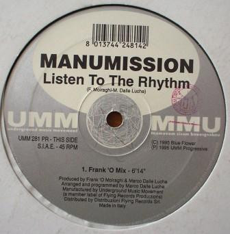Manumission - Listen To The Rhythm | UMM (UMM 281 PR)