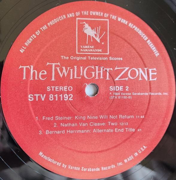 Various - The Twilight Zone Volume Four | Varèse Sarabande (STV 81192) - 4