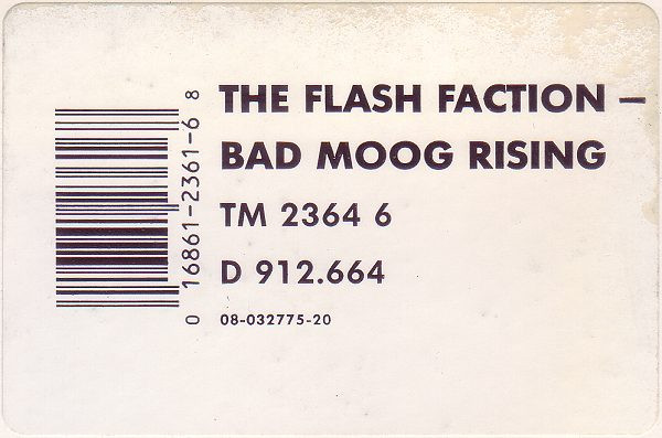 The Flash Faction - Bad Moog Rising | Third Mind Records (TM 2364 6)