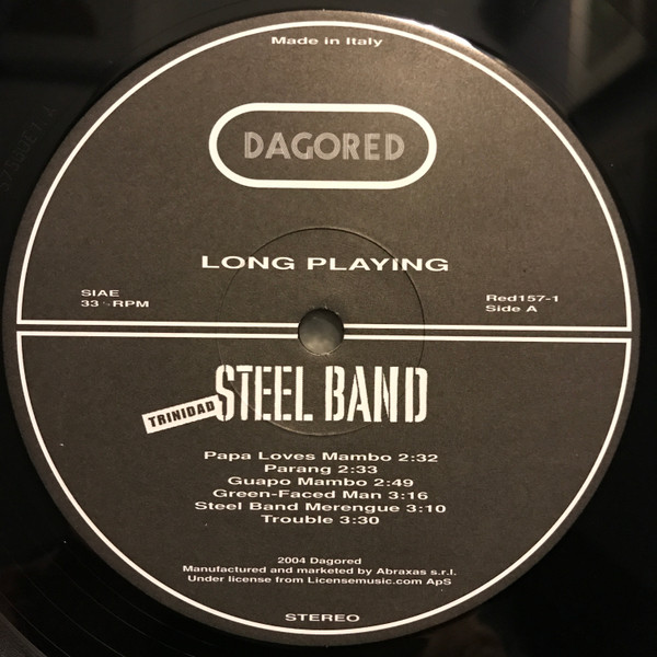 Trinidad Steel Band - Trinidad Steel Band | Dagored (red 157-1) - 3