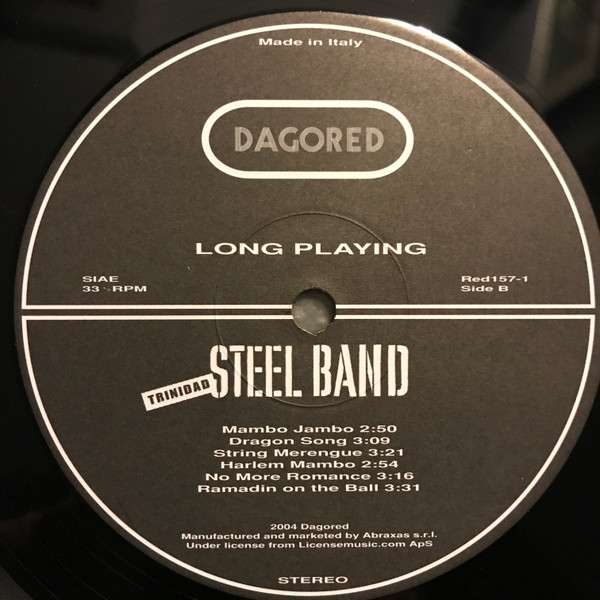 Trinidad Steel Band - Trinidad Steel Band | Dagored (red 157-1) - 4