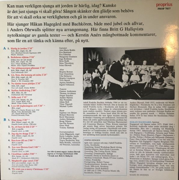 Härlig Är Jorden