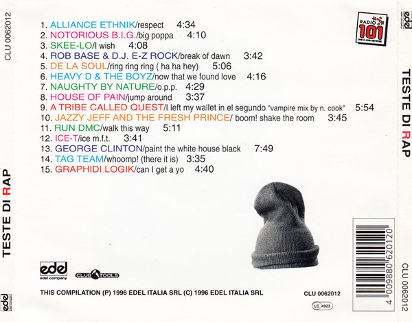 Various - TESTE DI RAP | Club Tools (CLU 0062012) - 2 Various - TESTE DI RAP | Club Tools (CLU 0062012) - 2