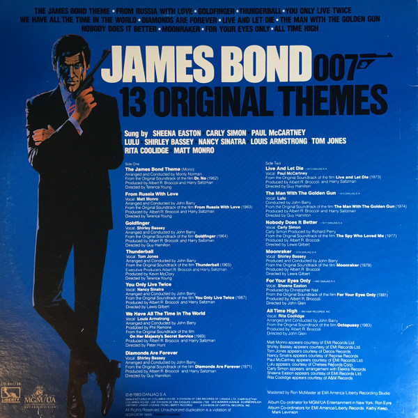 Various - James Bond - 13 Original Themes | Liberty (LO-551138) - 2 Various - James Bond - 13 Original Themes | Liberty (LO-551138) - 2