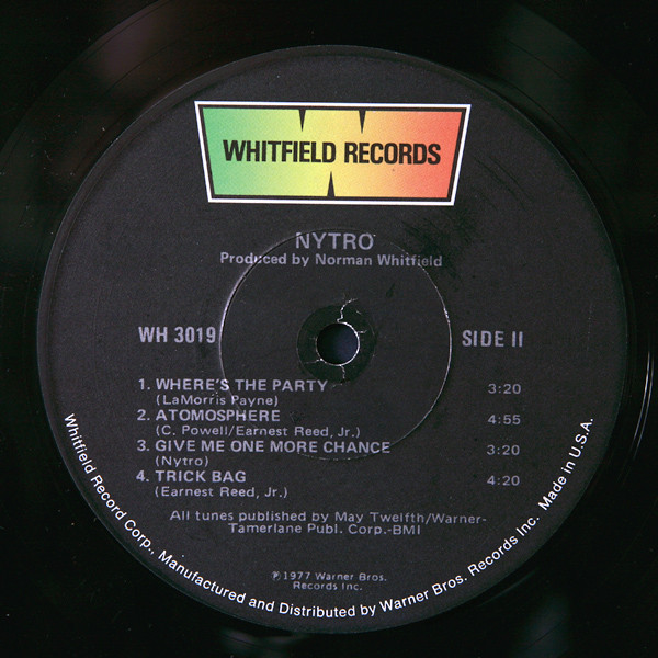Nytro - Nytro | Whitfield Records (WH 3019) - 4 Nytro - Nytro | Whitfield Records (WH 3019) - 4