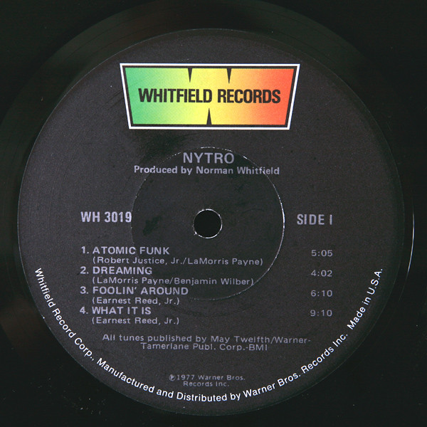 Nytro - Nytro | Whitfield Records (WH 3019) - 3 Nytro - Nytro | Whitfield Records (WH 3019) - 3